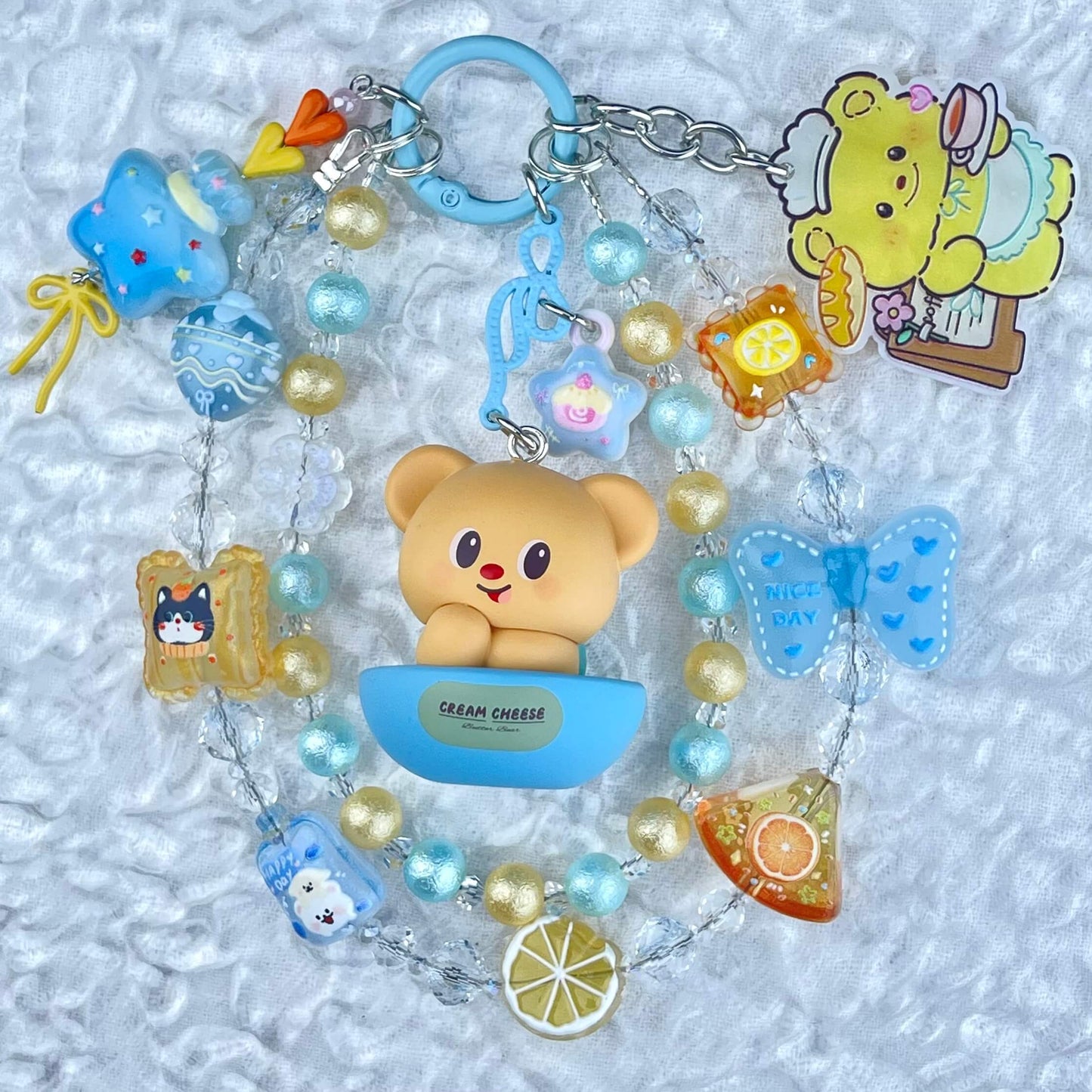 [Anniversary Celebration] Very Colorful Dopamine Color Patterns Double Chain Phone Chains-Celebration Special Price!-ONLY BATCH
