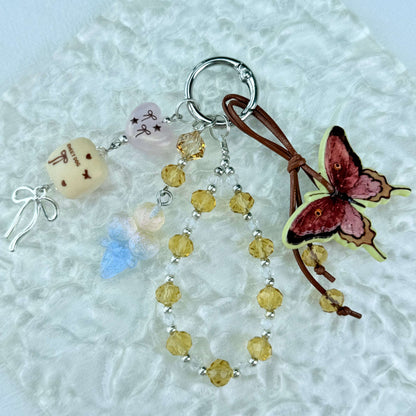 [Anniversary Sale] Glittering Beads and Glow-In-the-Dark Decor Phone Chains-Celebration Special Price!