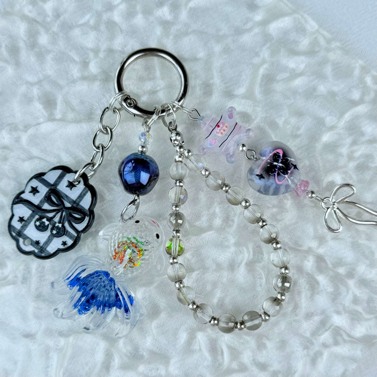 [Anniversary Sale] Glittering Beads and Glow-In-the-Dark Decor Phone Chains-Celebration Special Price!