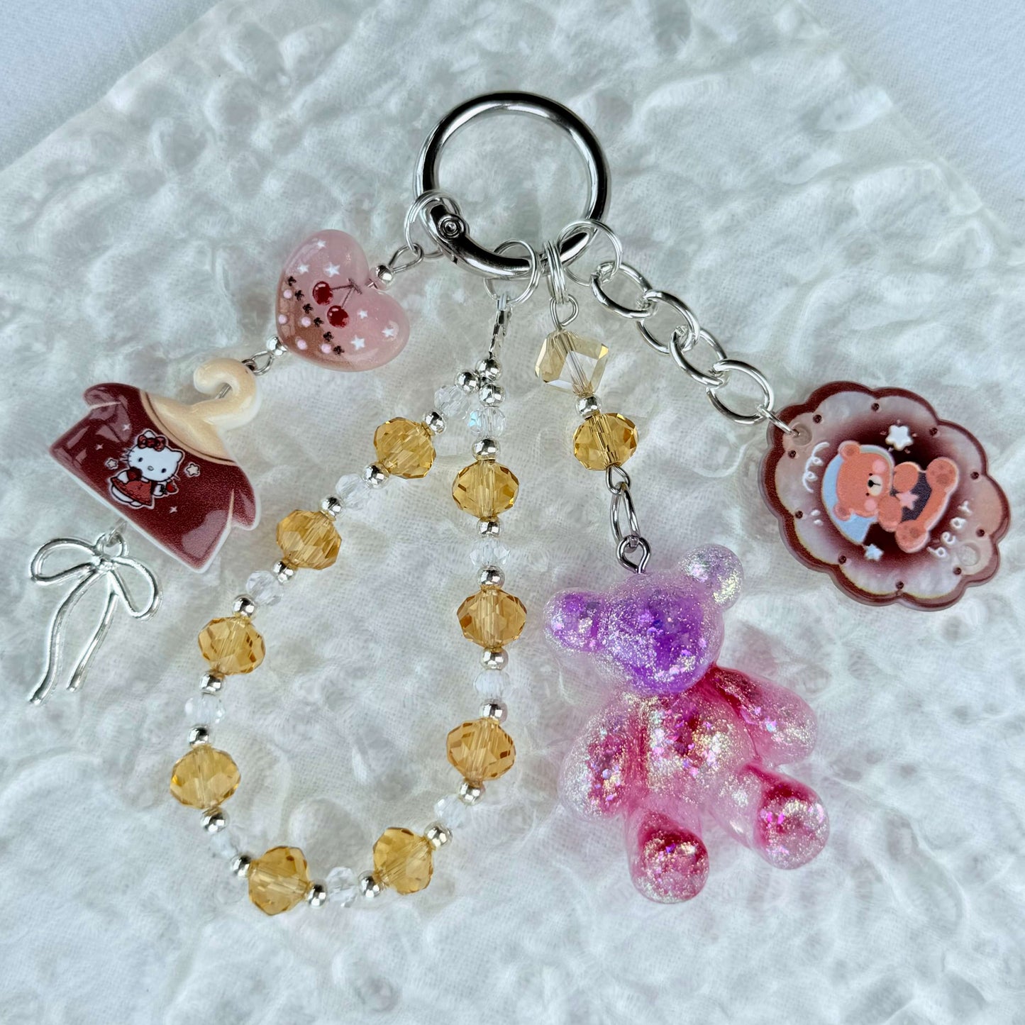 [Anniversary Sale] Glittering Beads and Glow-In-the-Dark Decor Phone Chains-Celebration Special Price!