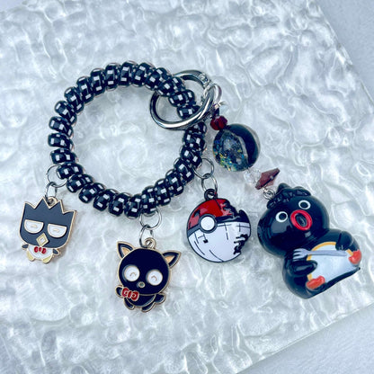 [Holiday Celebration] Premium Kawaii Cutie Glittering Elastic Wire Bag Decor and Phone Chain-Special Launch Price!