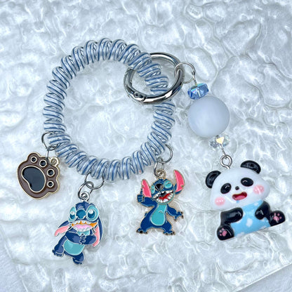 [Holiday Celebration] Premium Kawaii Cutie Glittering Elastic Wire Bag Decor and Phone Chain-Special Launch Price!