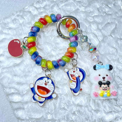 [Holiday Celebration] Premium Kawaii Cutie Glittering Elastic Wire Bag Decor and Phone Chain-Special Launch Price!