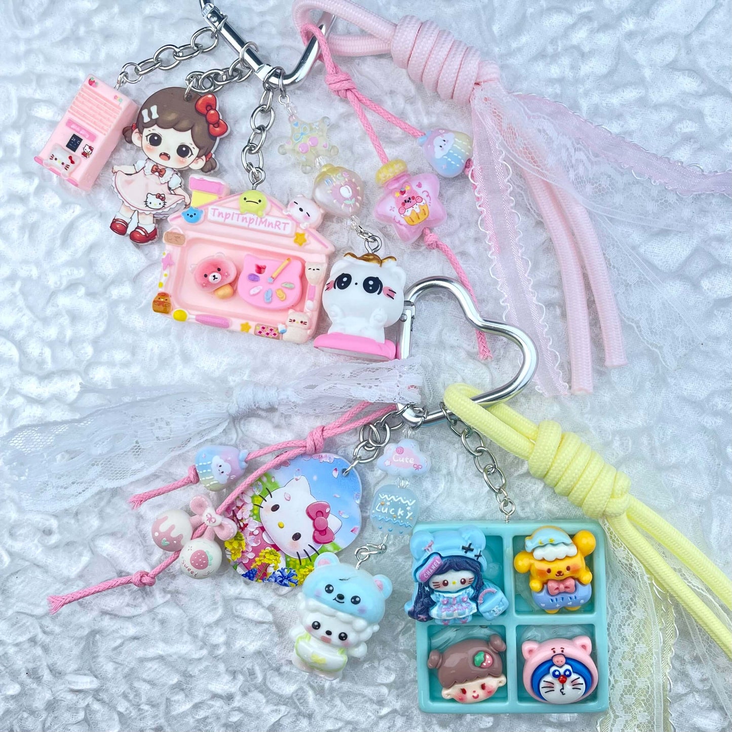 [Anniversary Celebration] Premium Handmade Kawaii Cutie Various Styles Bag Decor Mix-Celebration Special Price!