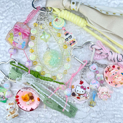 [Anniversary Celebration] Premium Handmade Kawaii Cutie Various Styles Bag Decor Mix-Celebration Special Price!