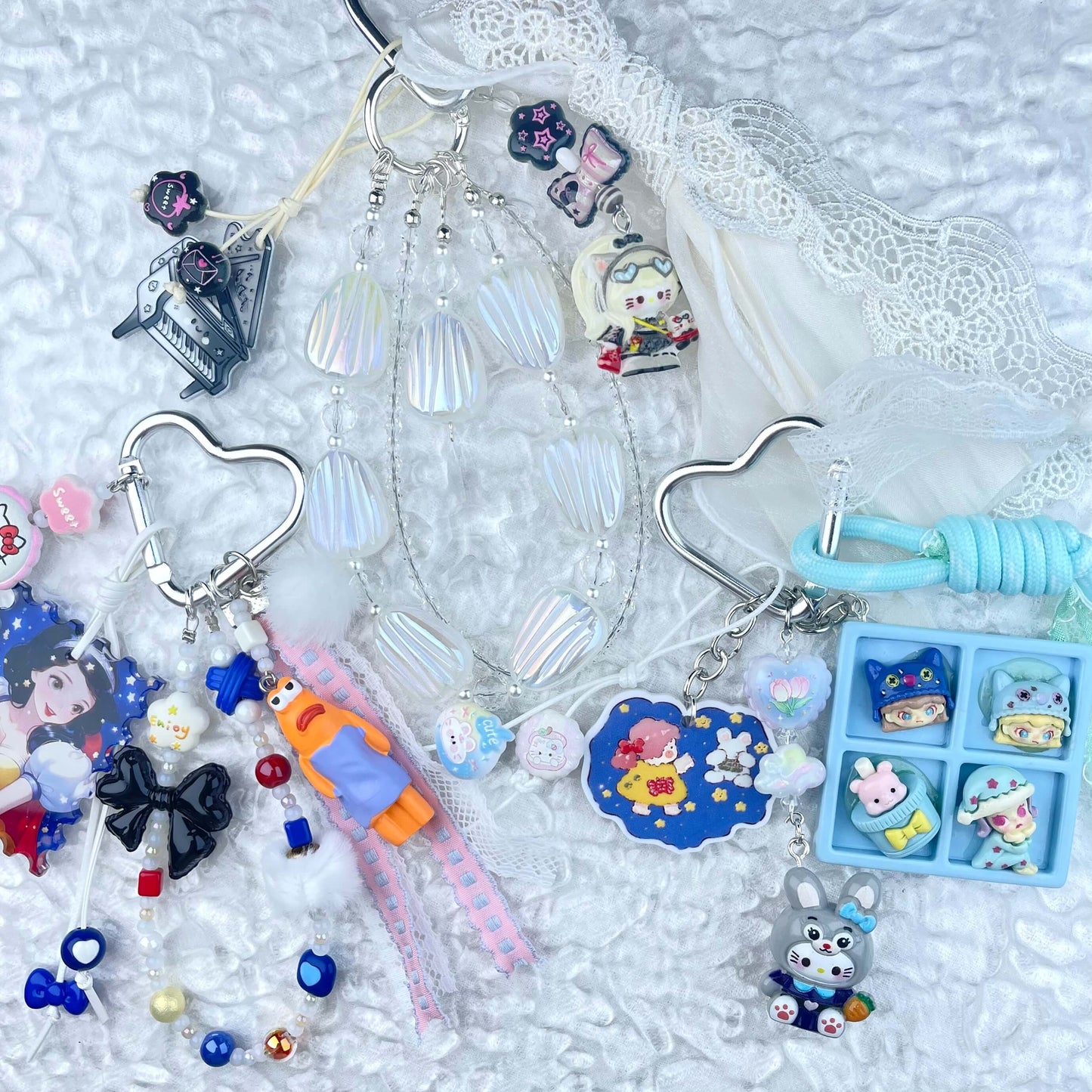 [Anniversary Celebration] Premium Handmade Kawaii Cutie Various Styles Bag Decor Mix-Celebration Special Price!