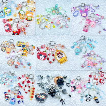 [New Batch] Handmade Multi Chain Kawaii Cutie/Pad Keychain Phone Decor Keychain-Special Launch Price!