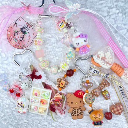 [Anniversary Celebration] Premium Handmade Kawaii Cutie Various Styles Bag Decor Mix-Celebration Special Price!