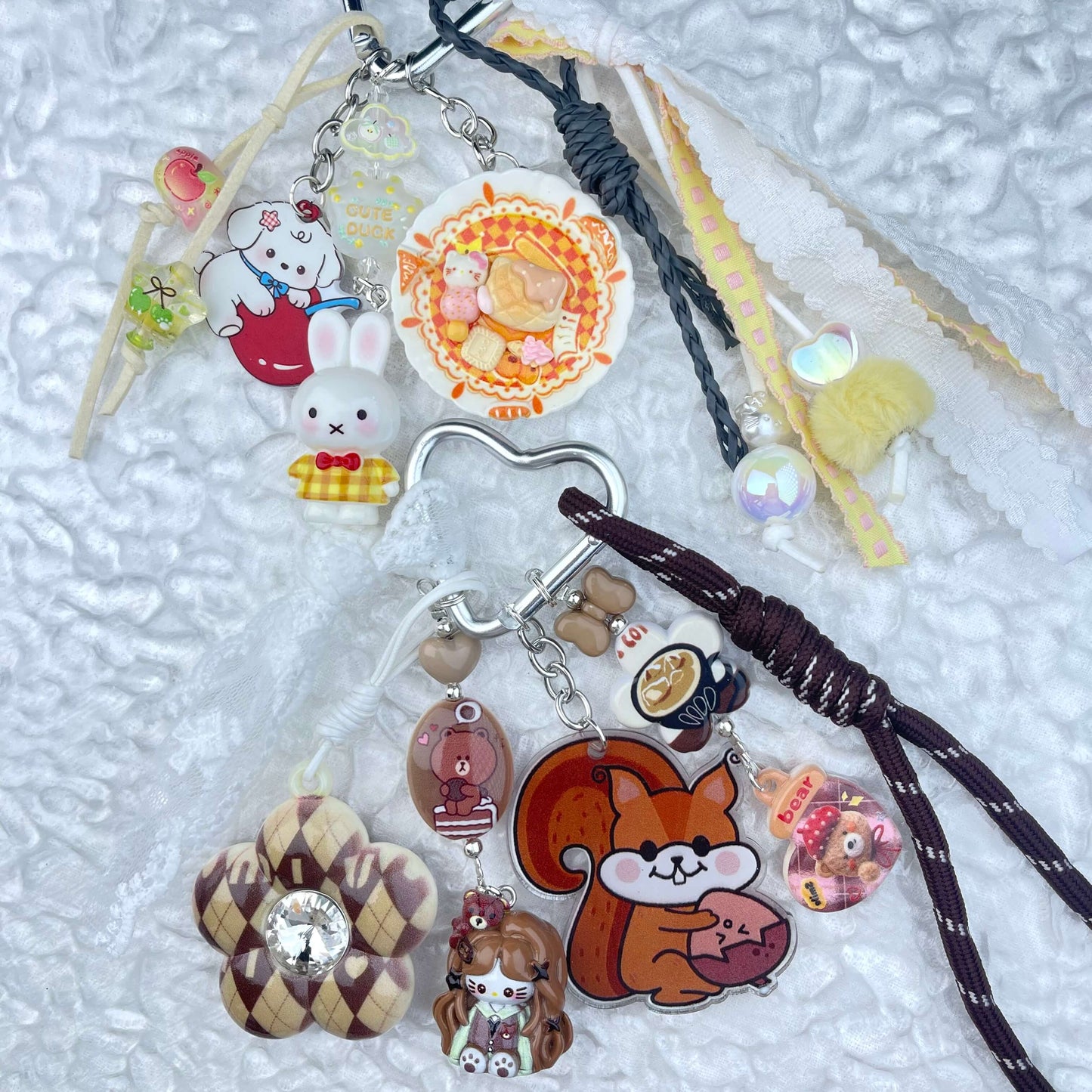 [Anniversary Celebration] Premium Handmade Kawaii Cutie Various Styles Bag Decor Mix-Celebration Special Price!