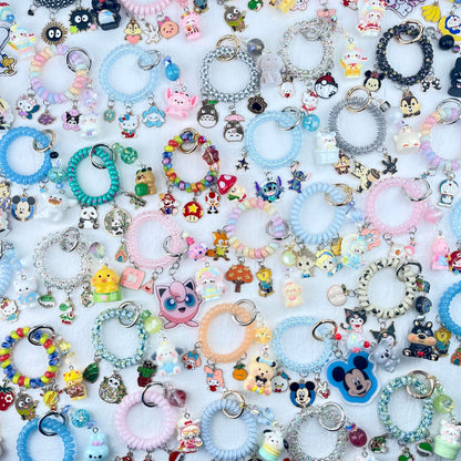 [Holiday Celebration] Premium Kawaii Cutie Glittering Elastic Wire Bag Decor and Phone Chain-Special Launch Price!