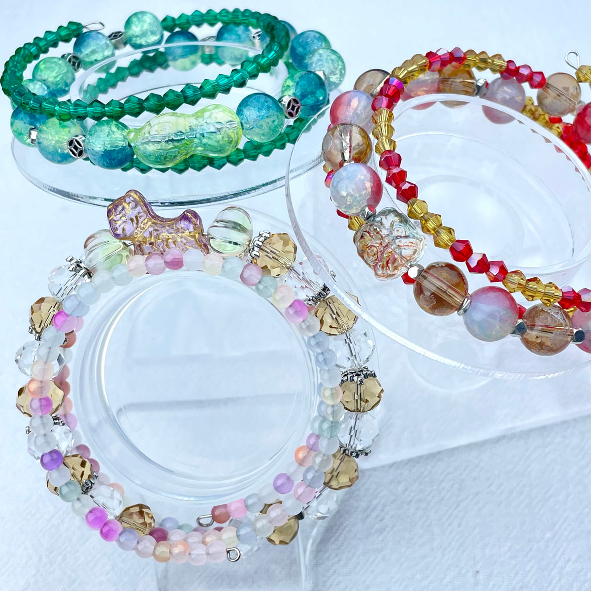 [New Arrival] Premium Triple Ring Glittering Bracelets -Special Launch Price!-THIS WEEKEND ONLY