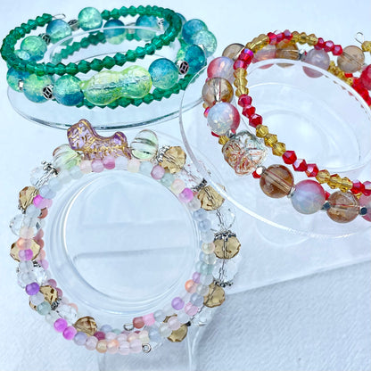 [New Arrival] Premium Triple Ring Glittering Bracelets -Special Launch Price!-THIS WEEKEND ONLY