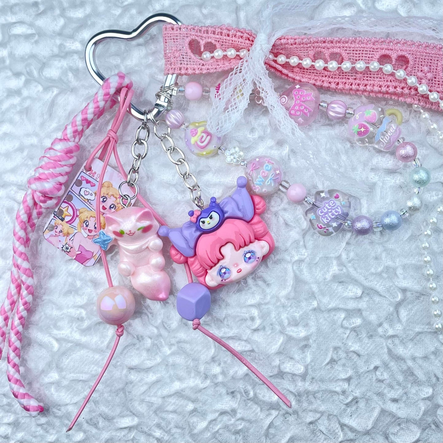 [Anniversary Celebration] Premium Handmade Kawaii Cutie Various Styles Bag Decor Mix-Celebration Special Price!