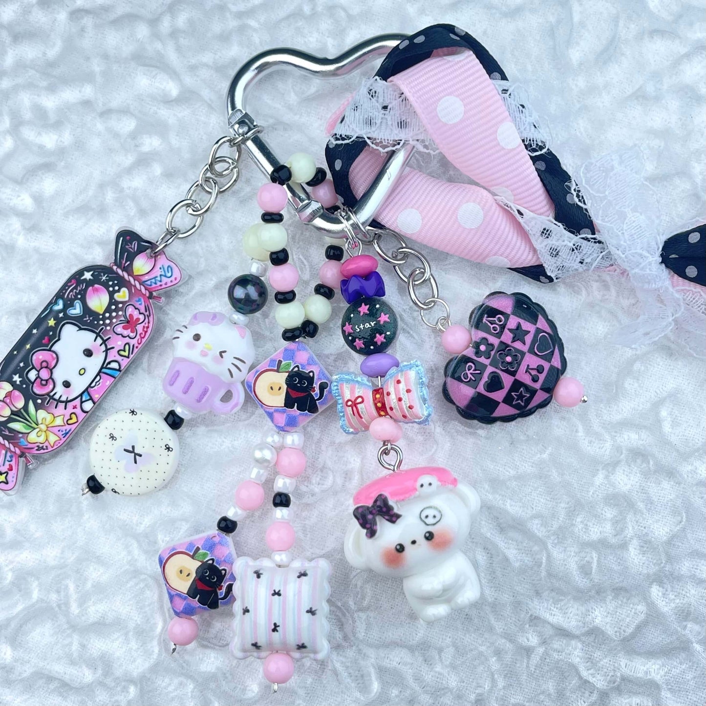 [Anniversary Celebration] Premium Handmade Kawaii Cutie Various Styles Bag Decor Mix-Celebration Special Price!