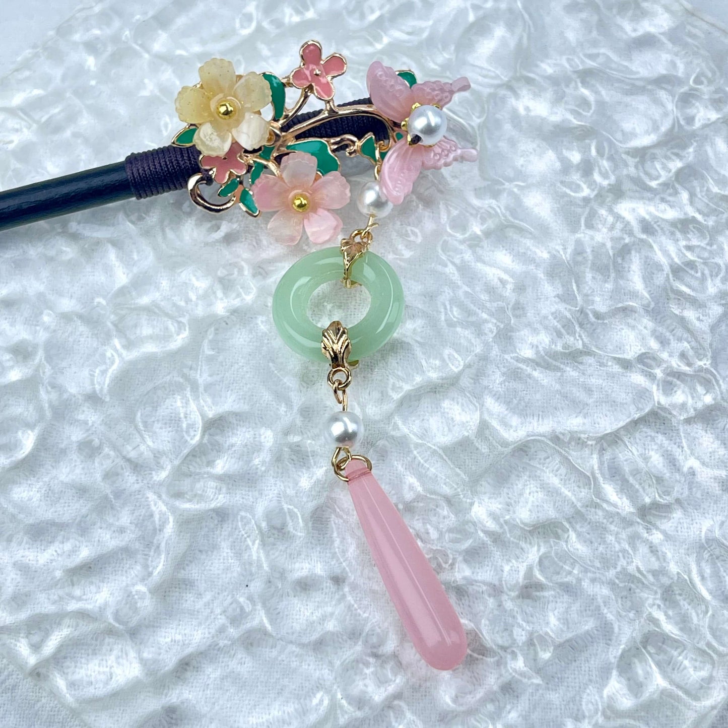 [Holiday Celebration] Beautiful Flower Blossom Chinese Traditional Style Hair Sticks-New Fluffy Styles Added!