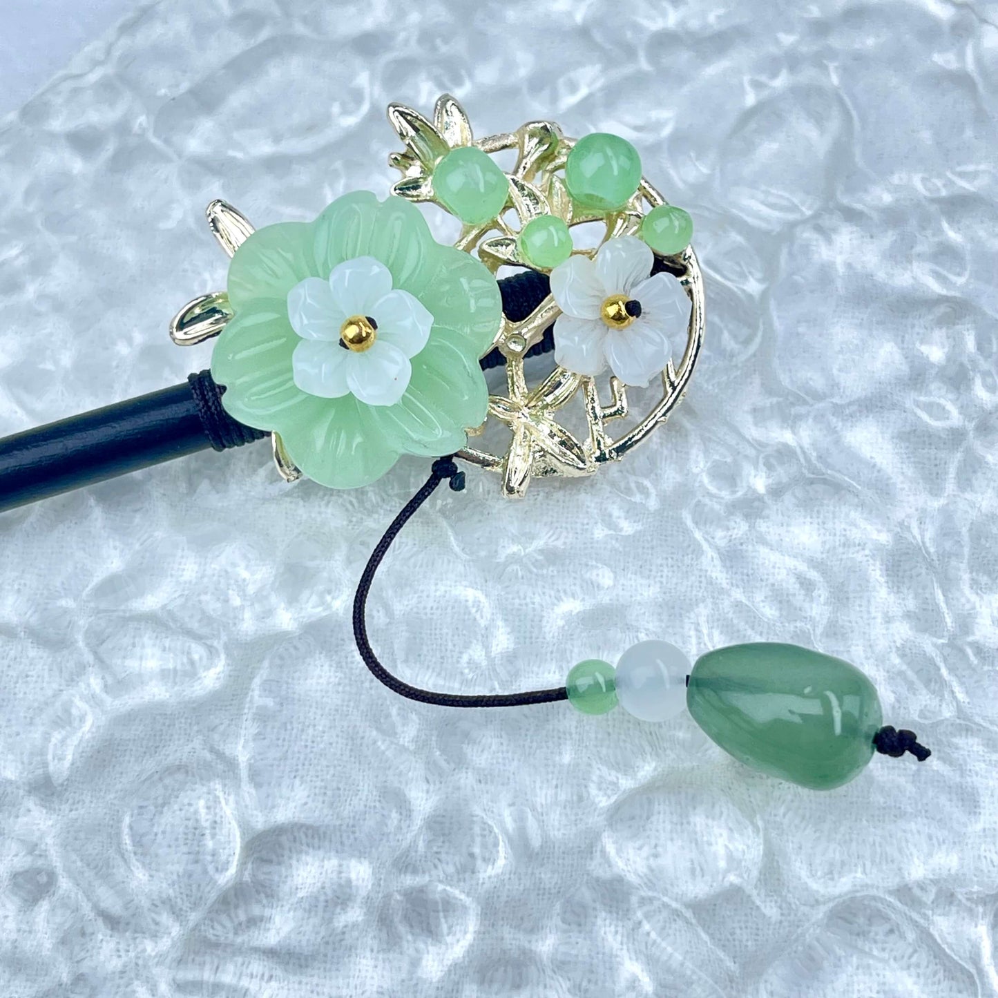 [Holiday Celebration] Beautiful Flower Blossom Chinese Traditional Style Hair Sticks-New Fluffy Styles Added!