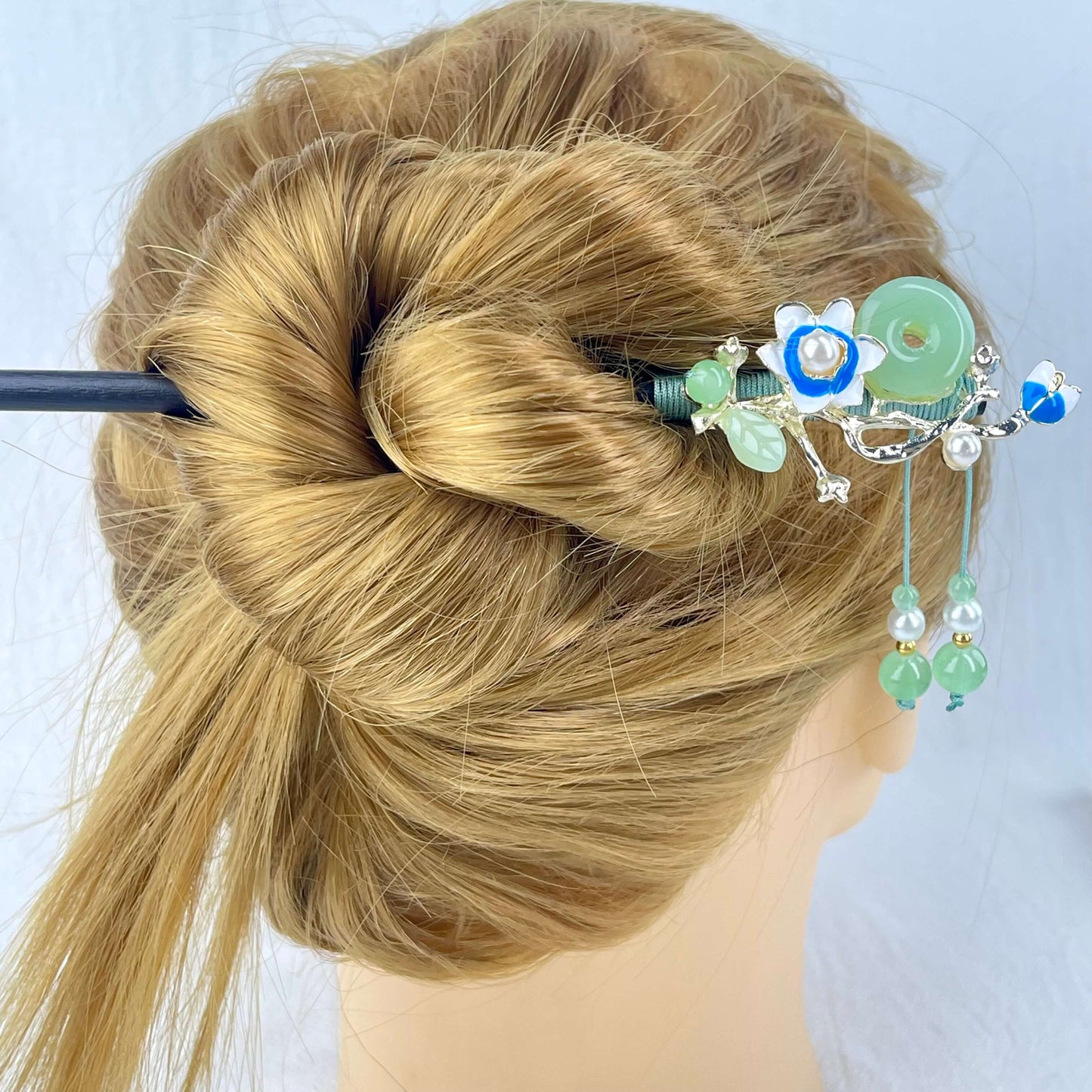 [Holiday Celebration] Beautiful Flower Blossom Chinese Traditional Style Hair Sticks-New Fluffy Styles Added!