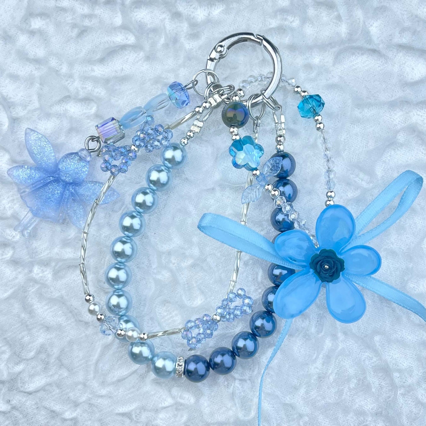 [Anniversary Celebration] Premium "Fairy" Faux Pearls Glow In The Dark Decor Glittering Phone Chains-Celebration Special Price!