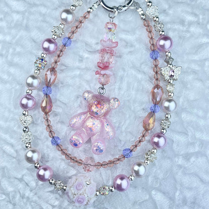 [Anniversary Celebration] Premium "Fairy" Faux Pearls Glow In The Dark Decor Glittering Phone Chains-Celebration Special Price!