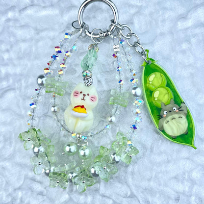 [Anniversary Celebration] Premium Handmade Glittering and Flower Blossom Style Kawaii Cutie Phone Chains-Celebration Special Price!-THIS WEEKEND ONLY