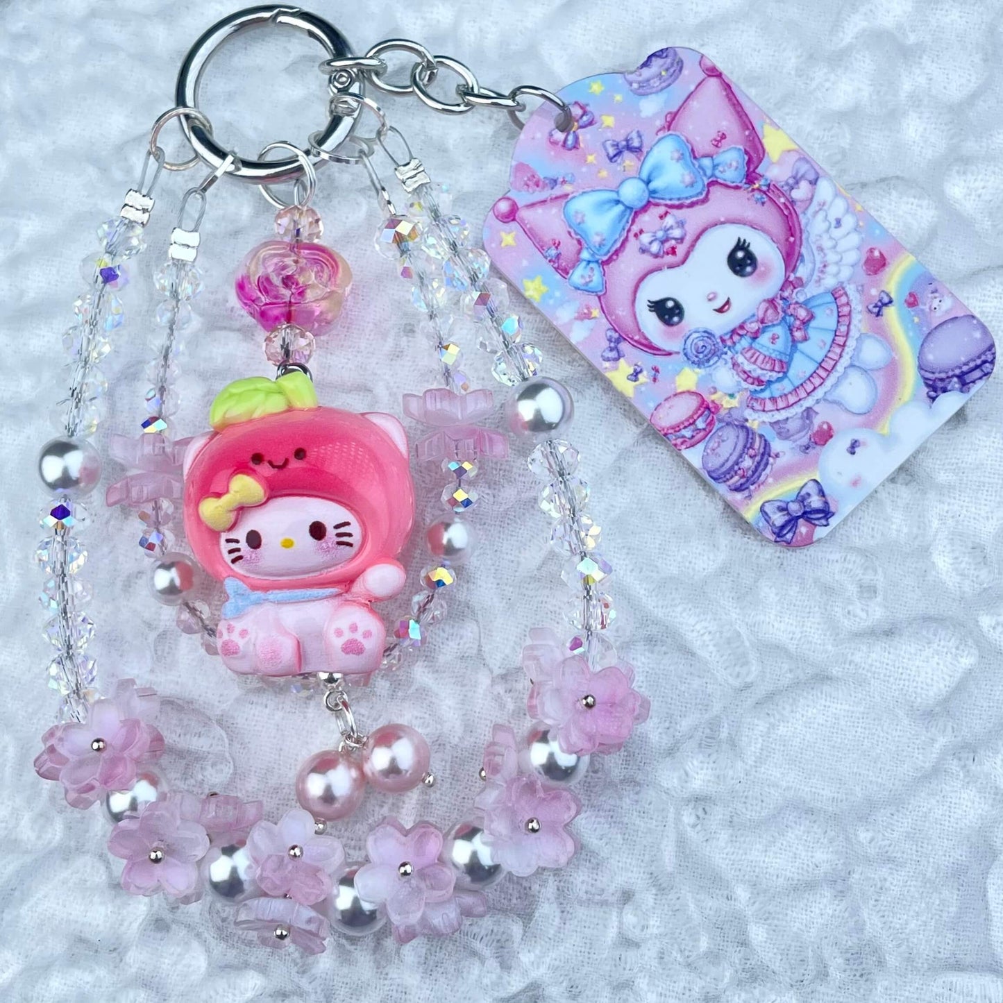 [Anniversary Celebration] Premium Handmade Glittering and Flower Blossom Style Kawaii Cutie Phone Chains-Celebration Special Price!-THIS WEEKEND ONLY