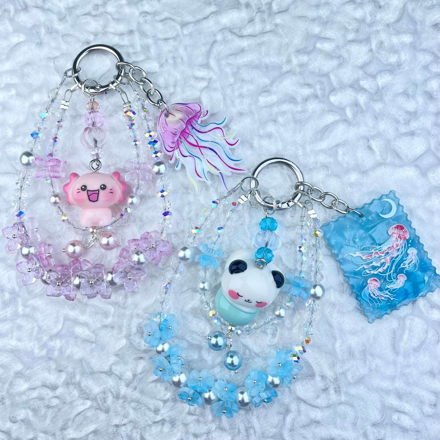 [Anniversary Celebration] Premium Handmade Glittering and Flower Blossom Style Kawaii Cutie Phone Chains-Celebration Special Price!-THIS WEEKEND ONLY