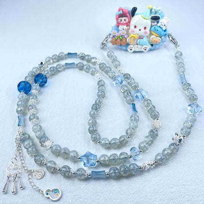 [Holiday Celebration] Kawaii Cream Gel and Glittering Rhinestones Mixes Styles Phone Clip with Phone Chain/Cross-body Chain