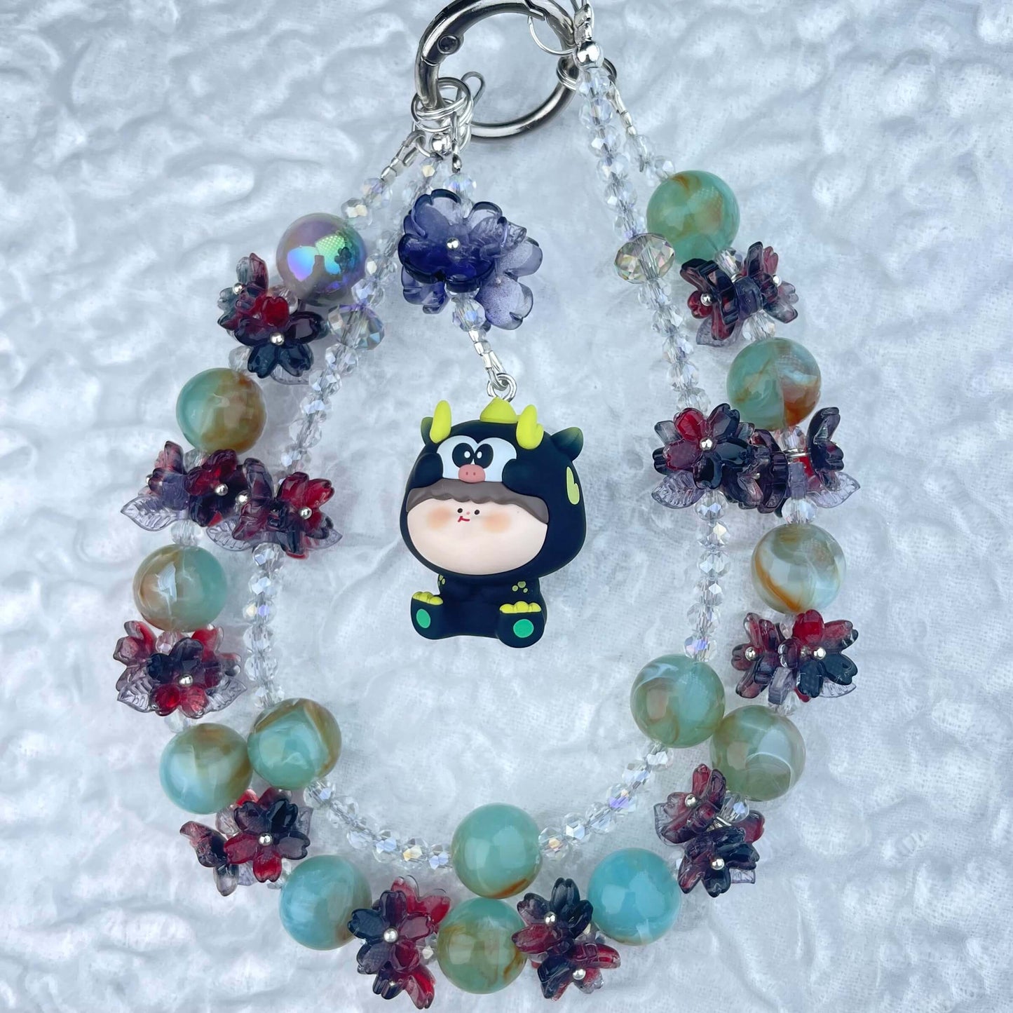 [Anniversary Celebration] Premium Handmade Glittering and Flower Blossom Style Kawaii Cutie Phone Chains-Celebration Special Price!-THIS WEEKEND ONLY