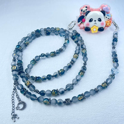 [Holiday Celebration] Kawaii Cream Gel and Glittering Rhinestones Mixes Styles Phone Clip with Phone Chain/Cross-body Chain