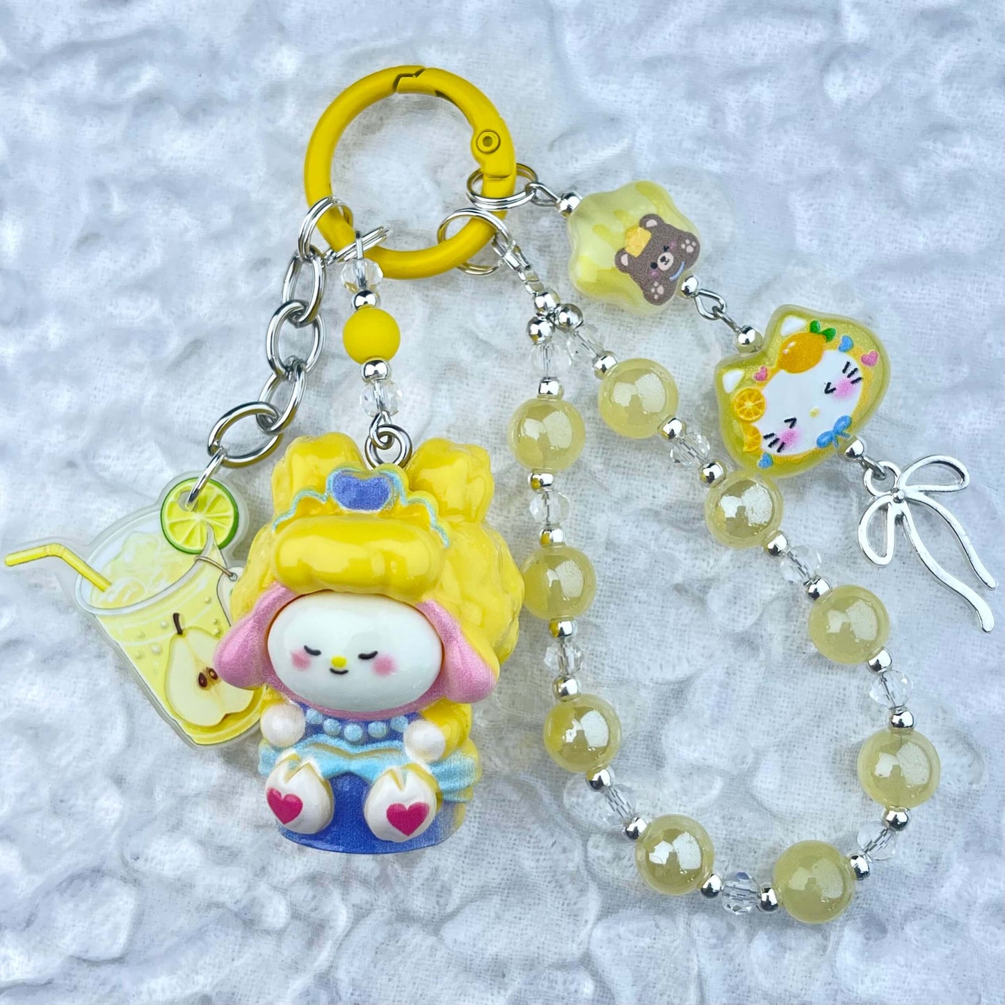 [Anniversary Sale] Colorful Glittering Beads Various Glow-In-the-Dark/Kawaii Decor Phone Chains-Celebration Special Price!