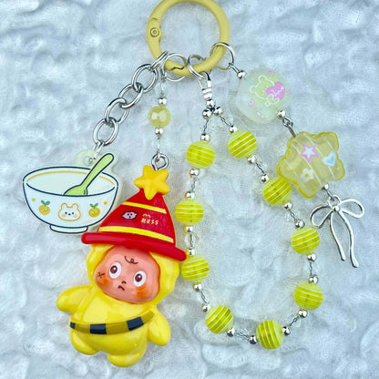 [Anniversary Sale] Colorful Glittering Beads Various Glow-In-the-Dark/Kawaii Decor Phone Chains-Celebration Special Price!
