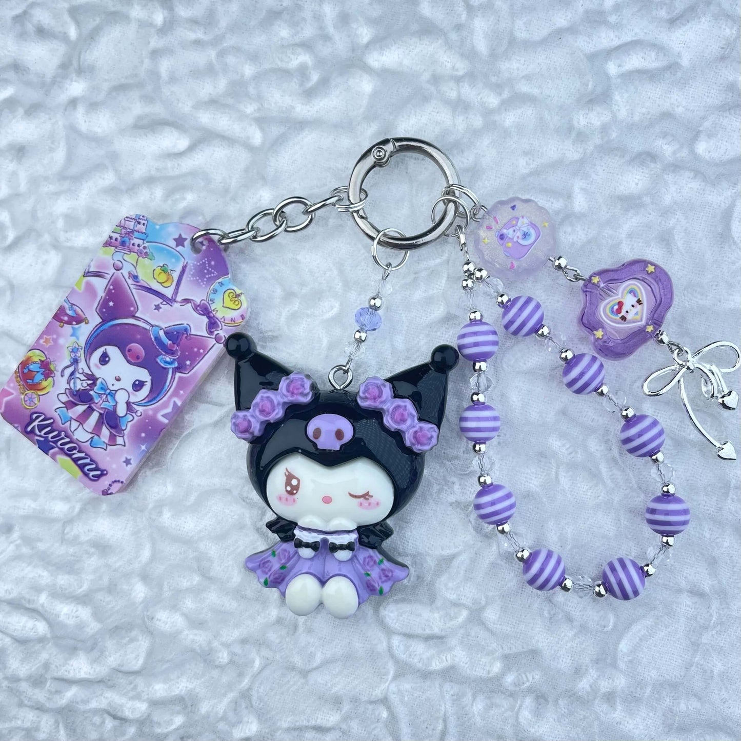 [Anniversary Sale] Colorful Glittering Beads Various Glow-In-the-Dark/Kawaii Decor Phone Chains-Celebration Special Price!