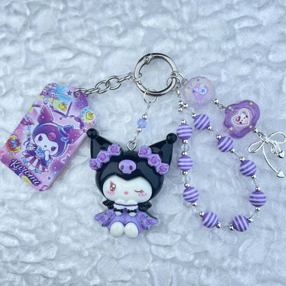 [Anniversary Sale] Colorful Glittering Beads Various Glow-In-the-Dark/Kawaii Decor Phone Chains-Celebration Special Price!