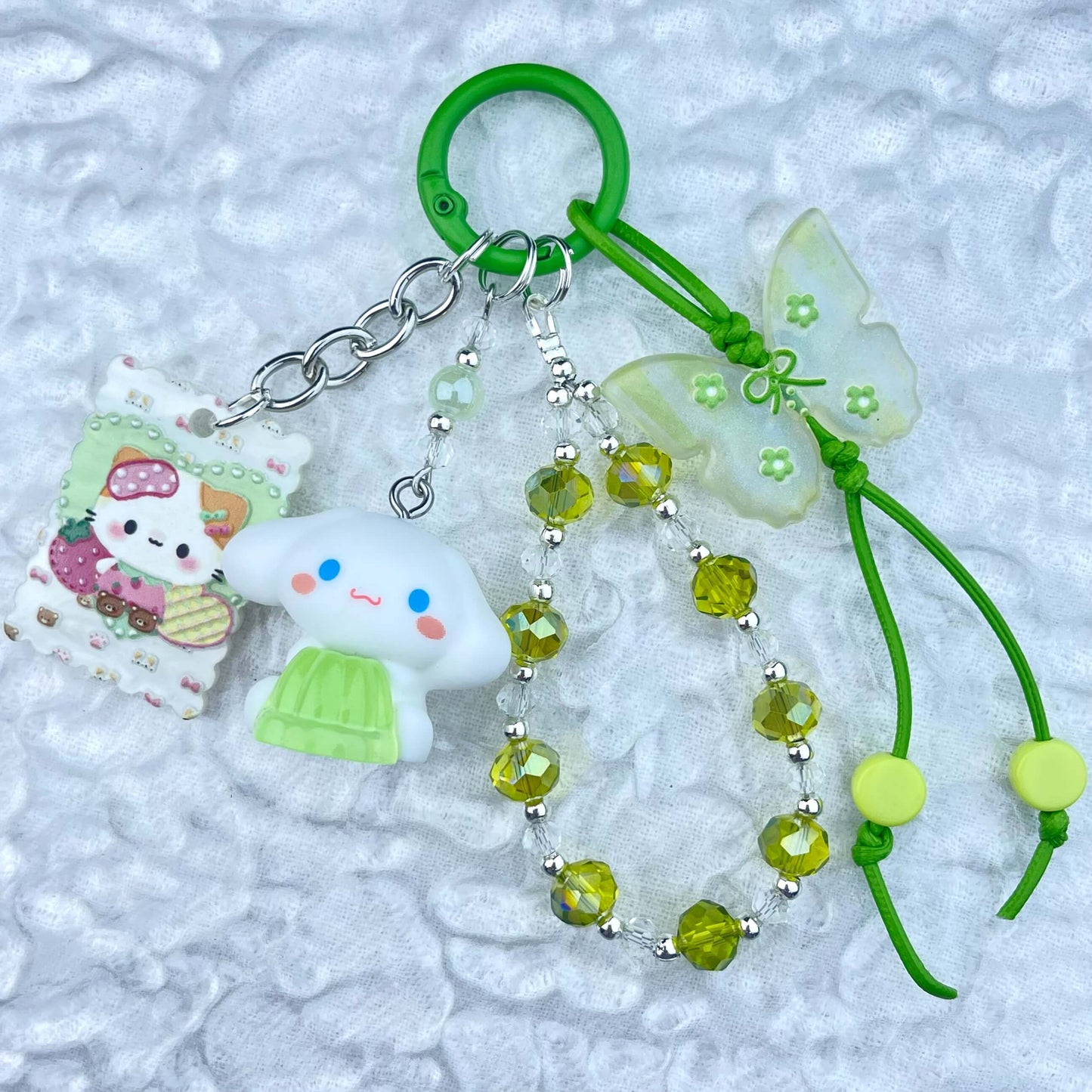 [Anniversary Sale] Colorful Glittering Beads Various Glow-In-the-Dark/Kawaii Decor Phone Chains-Celebration Special Price!