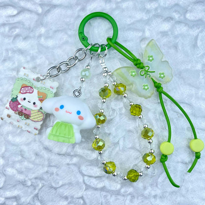 [Anniversary Sale] Colorful Glittering Beads Various Glow-In-the-Dark/Kawaii Decor Phone Chains-Celebration Special Price!