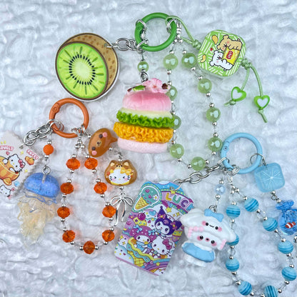 [Anniversary Sale] Colorful Glittering Beads Various Glow-In-the-Dark/Kawaii Decor Phone Chains-Celebration Special Price!