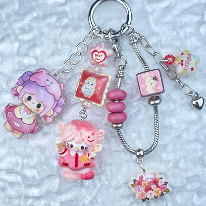 [Anniversary Celebration] New Style Metal Alloy Snake Style Chain Kawaii Phone Chain Phone Decor-Celebration Bonus Gift!