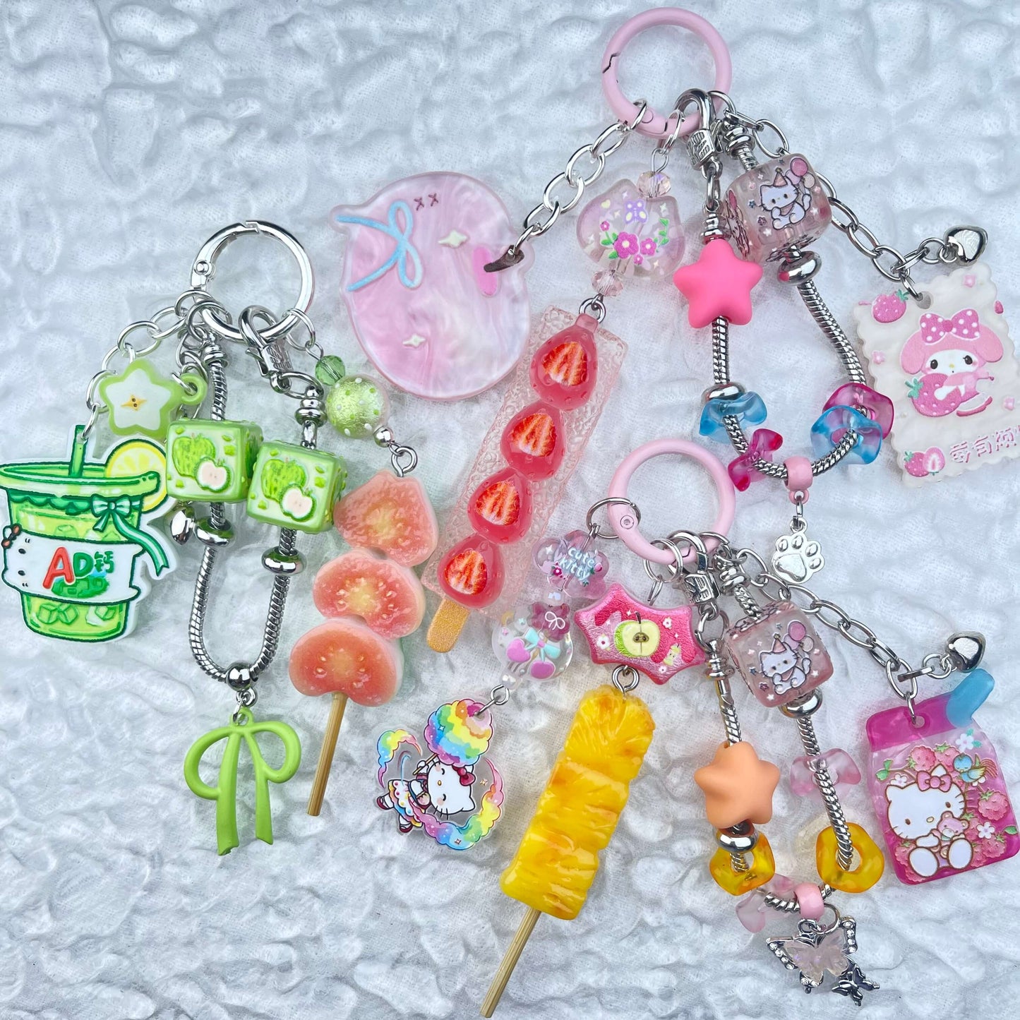 [Anniversary Celebration] New Style Metal Alloy Snake Style Chain Kawaii Phone Chain Phone Decor-Celebration Bonus Gift!