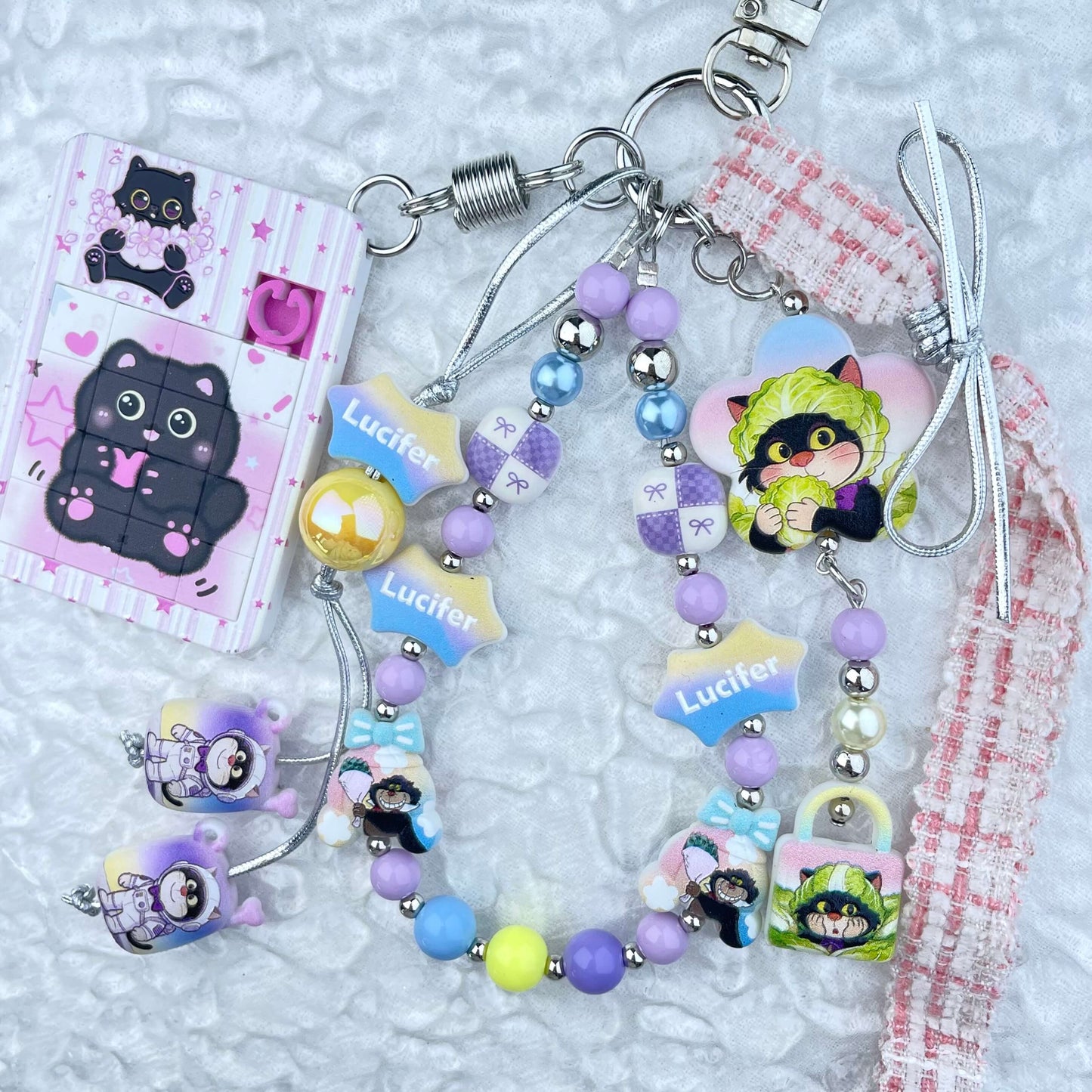 [Anniversary Celebration] Premium Handmade Set Decor Beads Phone Chains-Celebration Special Price!