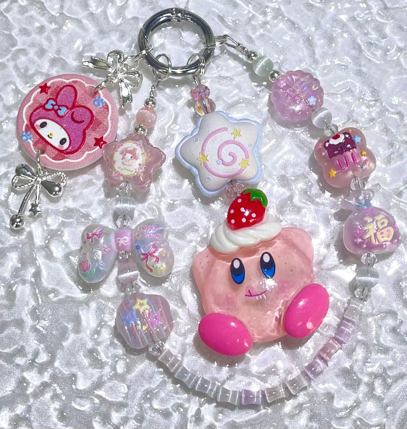 [Anniversary Celebration] New Cat Eye Effect Glittering Beads and Glow-In-the-Dark Decor Phone Chains-Celebration Special Price!