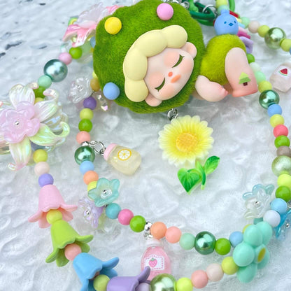 [Anniversary Celebration] ONLY BATCH Special Dolls Mini Beads and Blossom Phone Chains Bag Decor-Celebration Special Price!-THIS WEEKEND ONLY