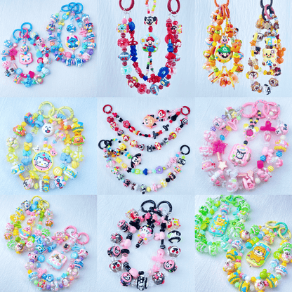 [New Arrival] Premium Kawaii Cute Hand-Painted Beads Phone Chain/Bag Decor