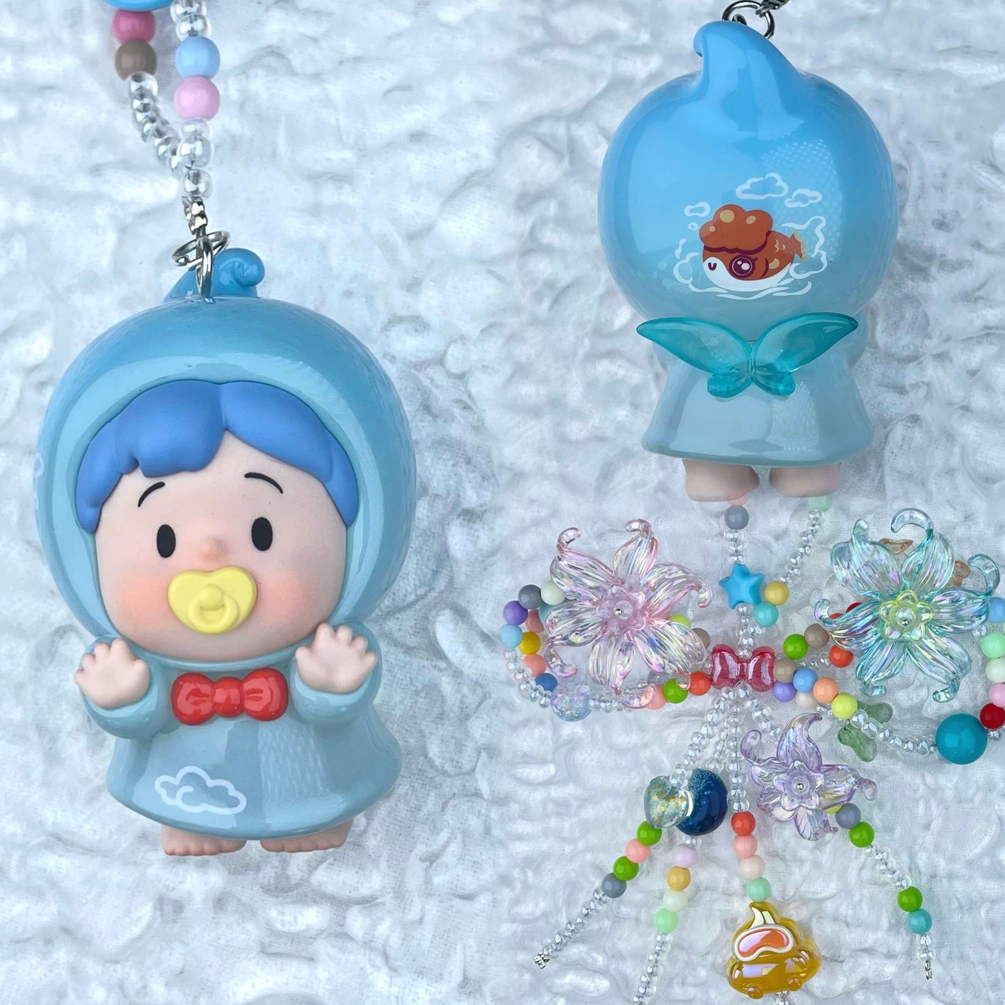 [Anniversary Celebration] ONLY BATCH Special Dolls Mini Beads and Blossom Phone Chains Bag Decor-Celebration Special Price!-THIS WEEKEND ONLY