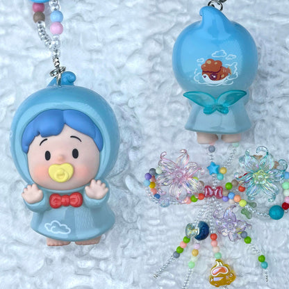 [Anniversary Celebration] ONLY BATCH Special Dolls Mini Beads and Blossom Phone Chains Bag Decor-Celebration Special Price!-THIS WEEKEND ONLY