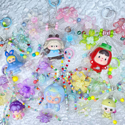 [Anniversary Celebration] ONLY BATCH Special Dolls Mini Beads and Blossom Phone Chains Bag Decor-Celebration Special Price!-THIS WEEKEND ONLY