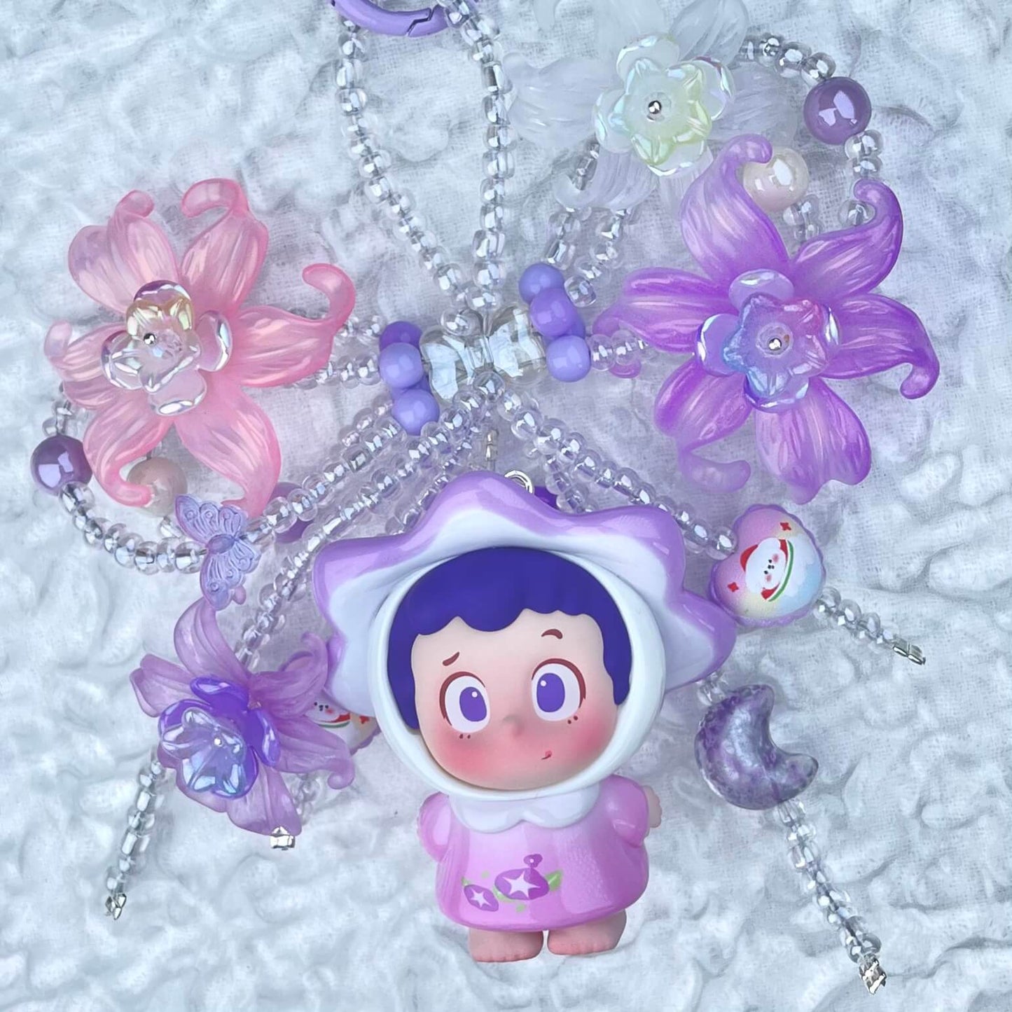 [Anniversary Celebration] ONLY BATCH Special Dolls Mini Beads and Blossom Phone Chains Bag Decor-Celebration Special Price!-THIS WEEKEND ONLY