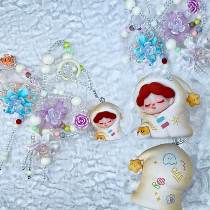 [Anniversary Celebration] ONLY BATCH Special Dolls Mini Beads and Blossom Phone Chains Bag Decor-Celebration Special Price!-THIS WEEKEND ONLY
