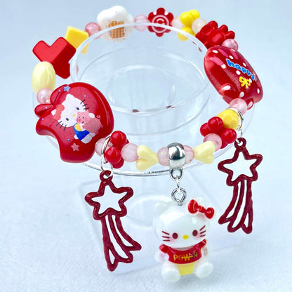 [Holiday Celebration] Premium Handmade Kawaii Cuties Elastic Band Bracelets-Larger Size; Special Launch Price!