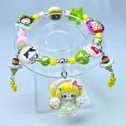 [Holiday Celebration] Premium Handmade Kawaii Cuties Elastic Band Bracelets-Larger Size; Special Launch Price!