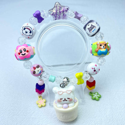 [Holiday Celebration] Premium Handmade Kawaii Cuties Elastic Band Bracelets-Larger Size; Special Launch Price!